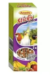 Avicentra tyčinky malý papoušek - ovoce+ořech 2ks