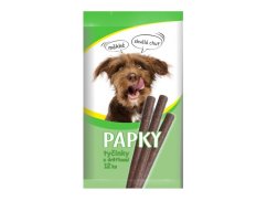 Akinu PAPKY Tyčinky s dršťkami pamlsek pro psy 12 ks