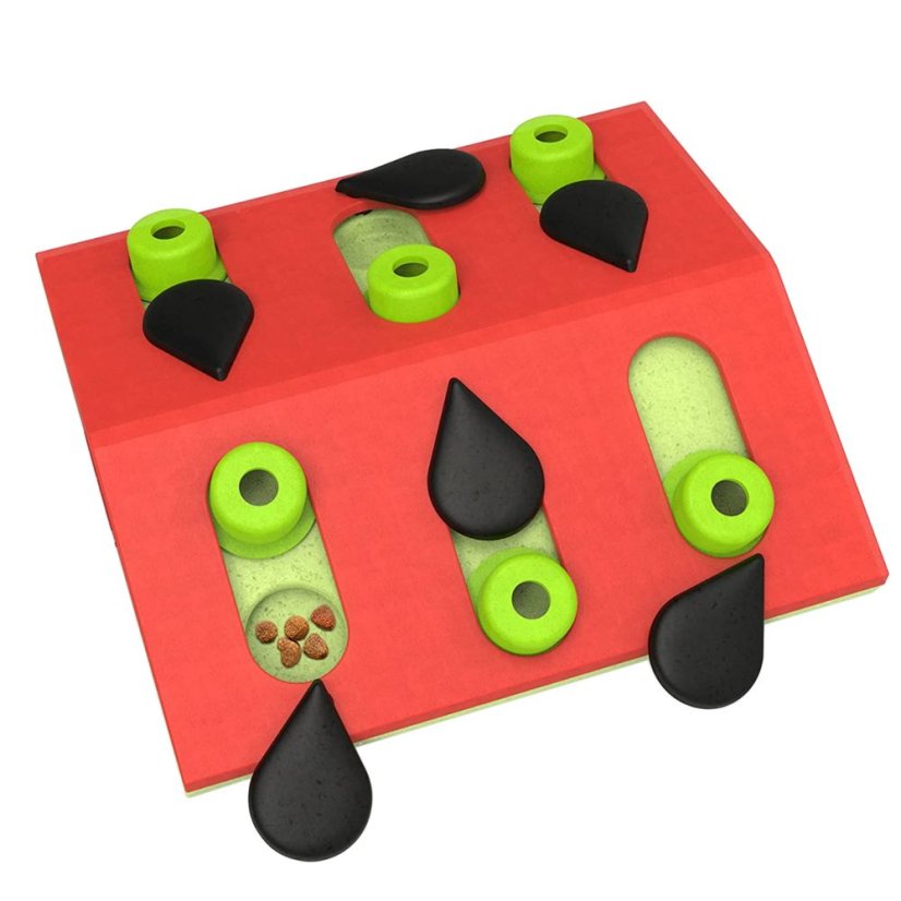Nina Ottosson Cat Melon Madness Treat Puzzle Level 2 - kočičí puzzle hra, úroveň 2