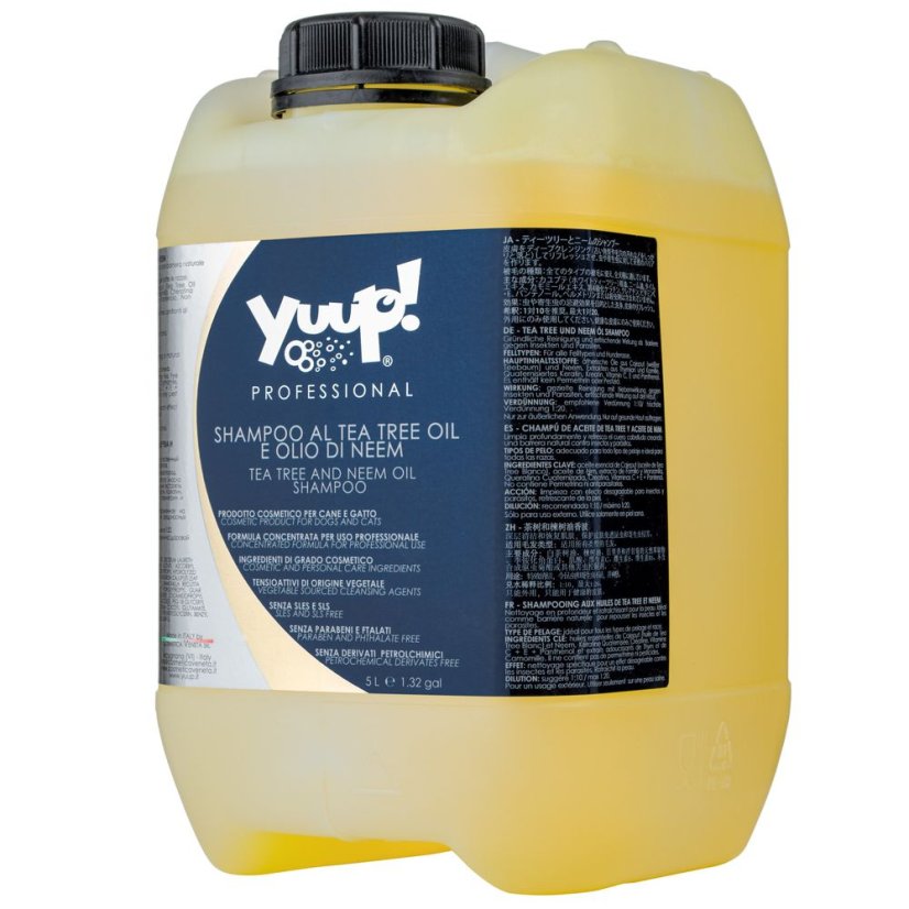 Yuup! Tea Tree a Neem oil šampon - Objem: 5L