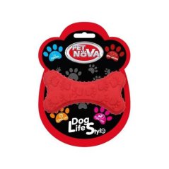 Pet Nova Kost s vůni hovězí červená  10,5cm