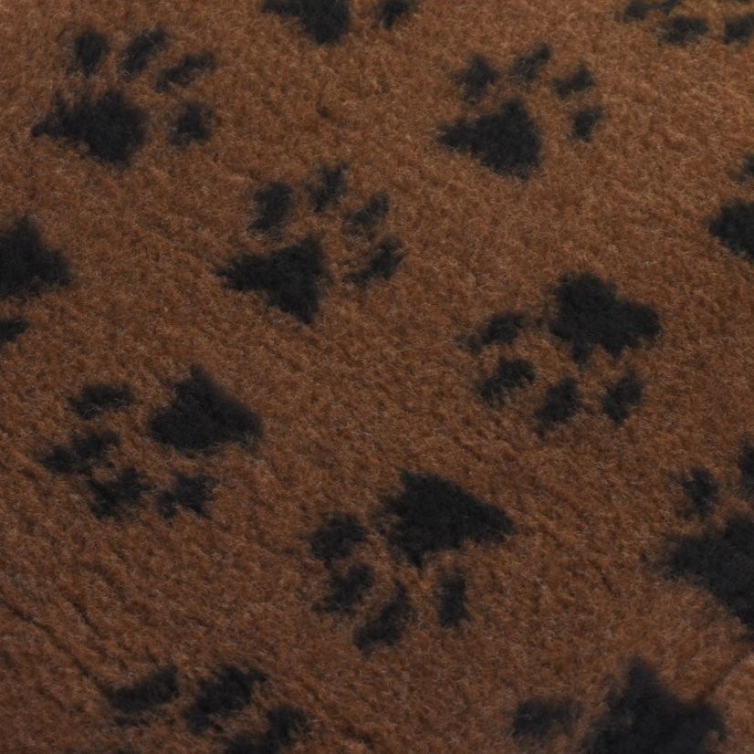 Blovi DryBed VetBed A - protiskluzový pelíšek hnědá/černá - 50x25cm - Velikost: 50x25cm