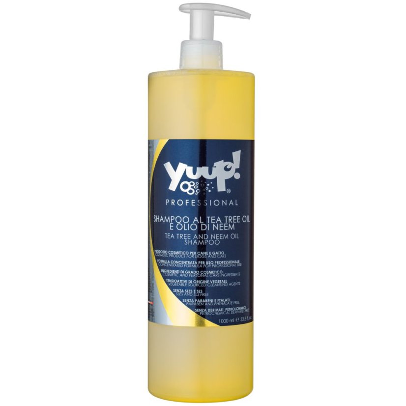 Yuup! Tea Tree a Neem oil šampon - Objem: 1L