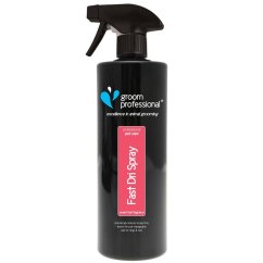 Groom Professional Fast Dri Spray - 50% zkrácení doby schnutí srsti, vůně sladkého ovoce