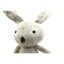Record Cotton Rabbit - bavlněný králík, hračka pro psy s pískátkem 30cm