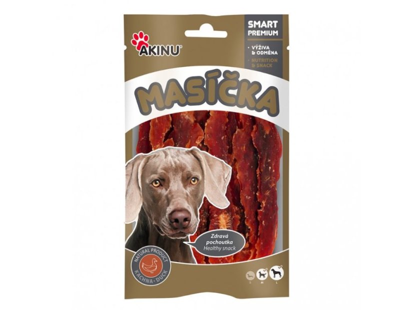 Akinu Masíčka kachní prsíčka pro psy 75 g