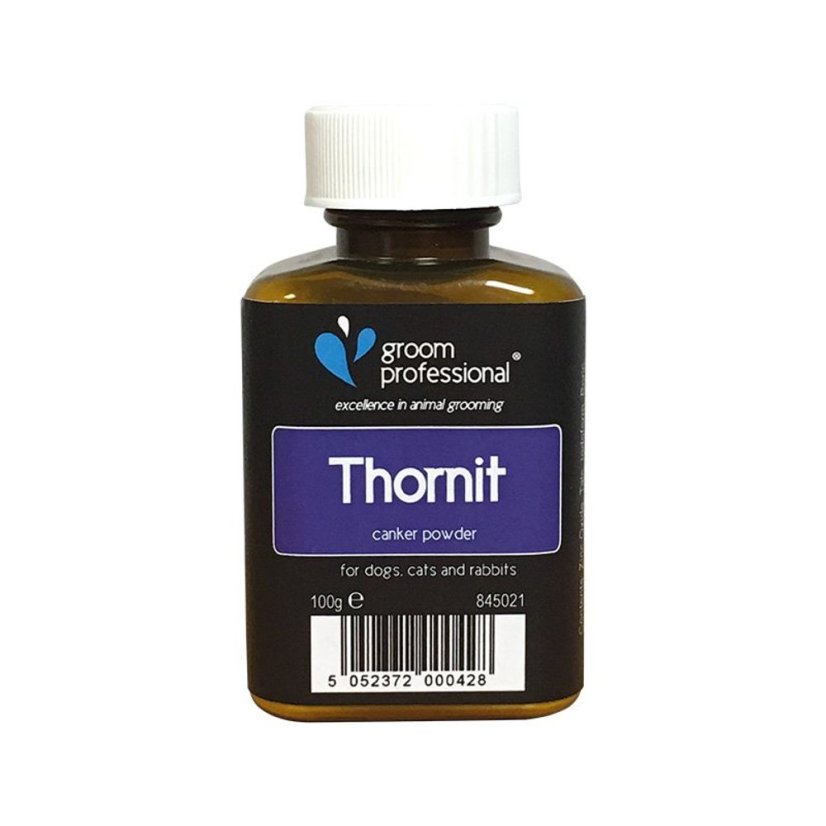 Groom Professional Thornit Ear Powder - hojivý pudr na uši, kůži a konečník - Objem: 100g