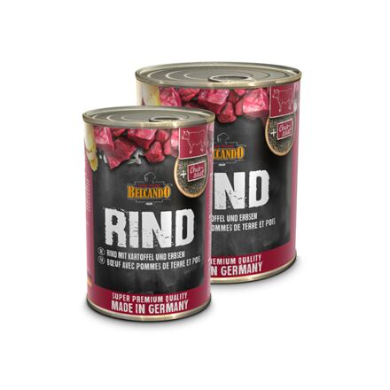 Belcando Hovězí s bramborem & hráškem balení - Váha: 800g