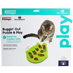 Nina Ottosson Cat Buggin' Out Puzzle Level 2 - vzdělávací hračka pro kočky, úroveň 2