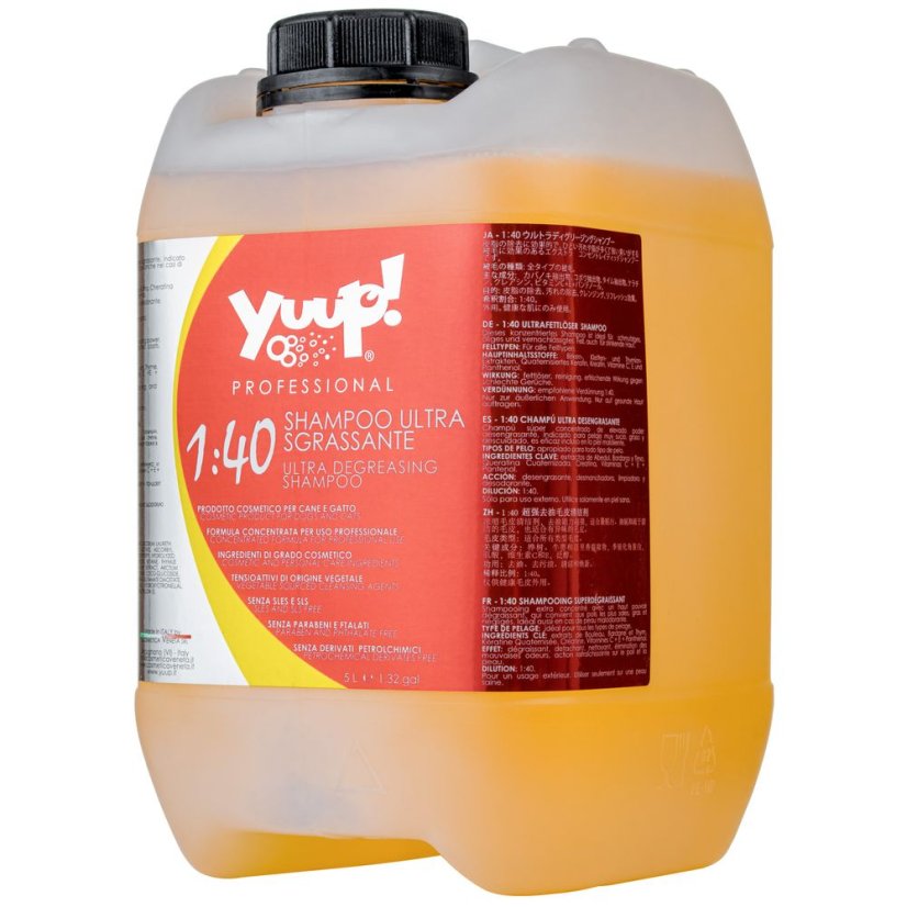 Yuup! ULTRA odmašťovací šampon 1:40 - Objem: 5L