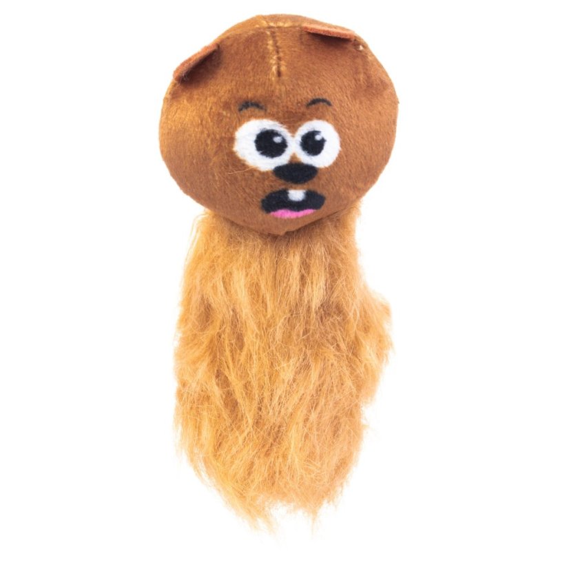 Nina Ottosson Dog Snuffle N' Treat Ball Level 2 - čichový míček pro psy, se 6 veverkami, úroveň 2, zelený