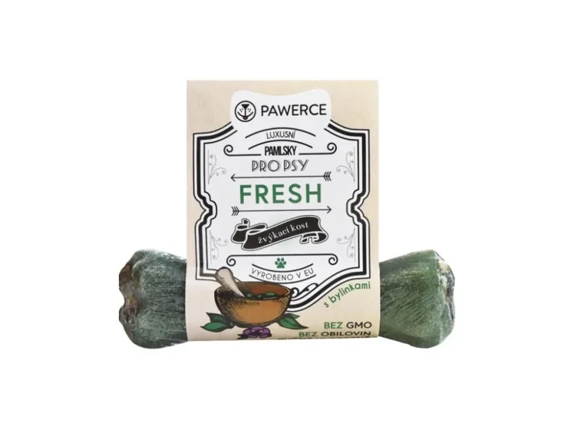 Pawerce žvýkací kost plněná FRESH 10cm