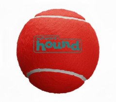 Outward Hound pískací tenisový míček 6,35cm červená