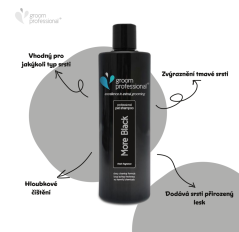 Groom Professional More Black - pro černou a tmavou srst