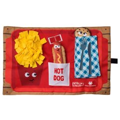 Nina Ottosson Activity Matz Fast Food Fun 56x36cm - senzorická čichová podložka pro psa
