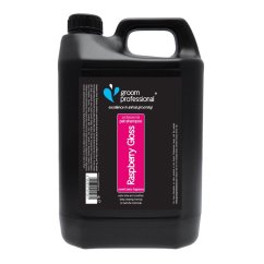 Groom Professional Raspberry Gloss Shampoo - čisticí malinový šampon, pro všechny typy srsti 4l