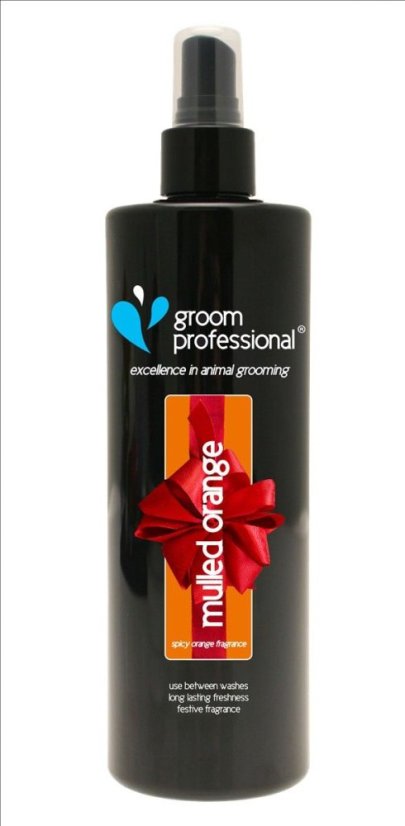 Groom Professional  Orange - parfémovaná voda pro psy s vůní šťavnatého pomeranče s nádechem skořice - Objem: 500ml