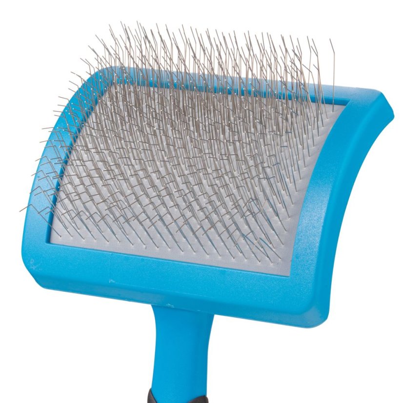 Groom Professional Slicker Soft Large - tvarovaný kartáč na pudly s dlouhými hroty, měkký, velký