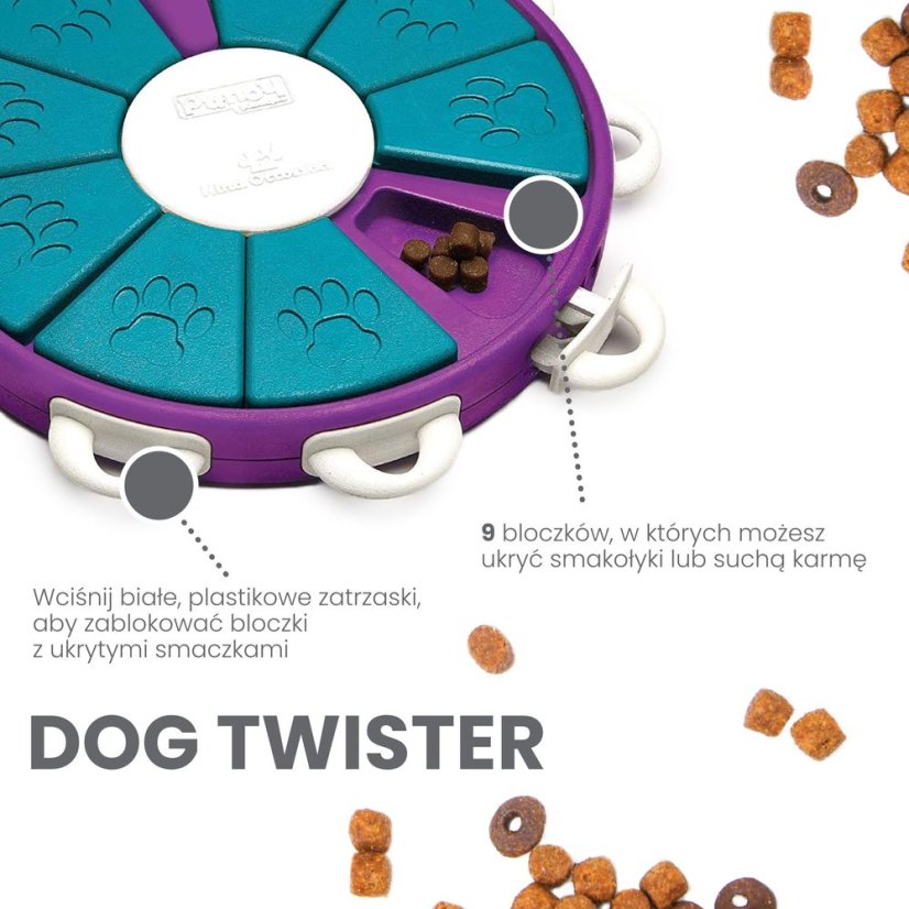 Nina Ottosson Dog Twister Level 3 - logická hra, psí puzzle, úroveň 3