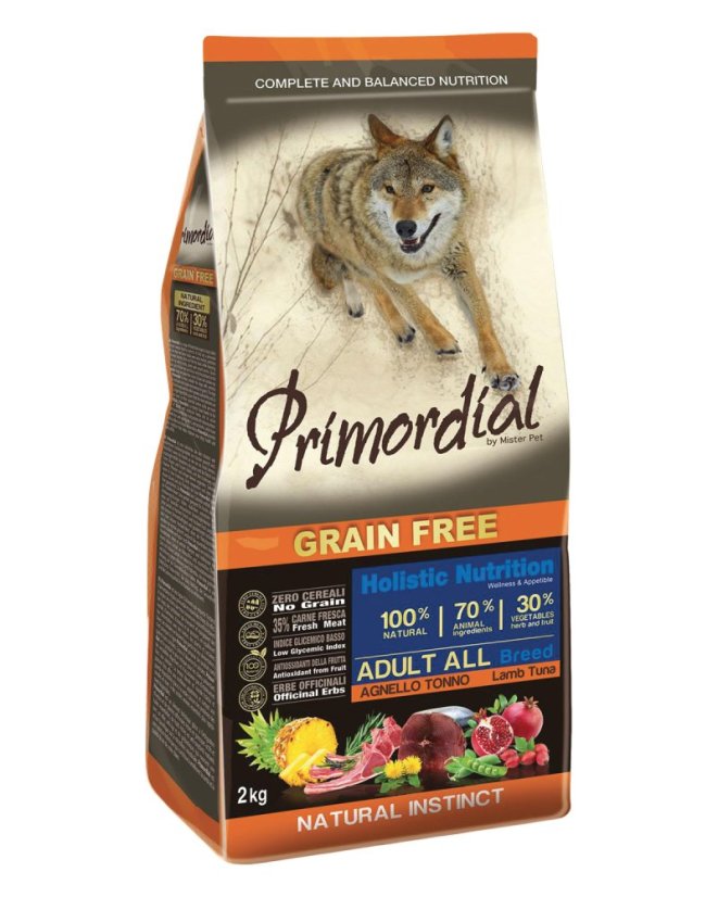 Primordial Adult Tuna & Lamb - Váha: 2kg