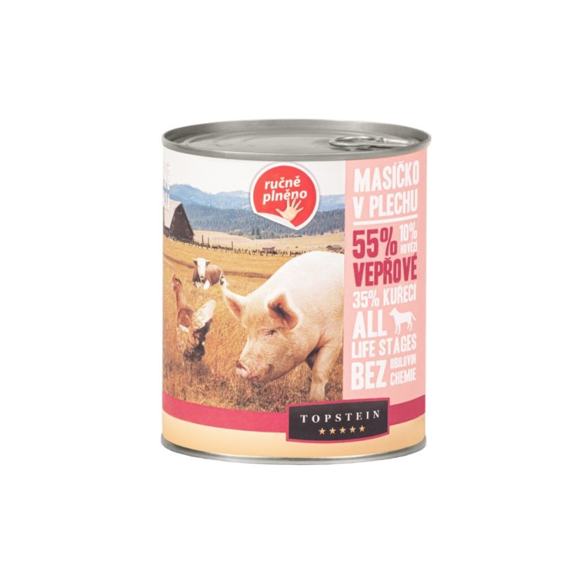 Topstein Masíčko v plechu - vepřové 800 g
