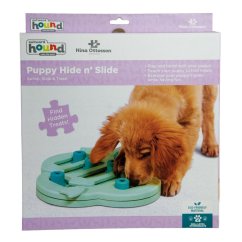 Nina Ottosson Puppy Hide N' Slide Level 2 vzdělávací hračka pro štěňata, úroveň 2