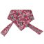 Hurtta Zhero Safety Bandana Eco Ruby - reflexní šátek pro psy - S - Velikost: M