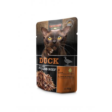 Leonardo Kapsička - kachna + extra trhané hovězí balení 70 g