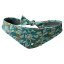 Hurtta Zhero Safety Bandana Eco Peacock - reflexní šátek pro psy - S - Velikost: M