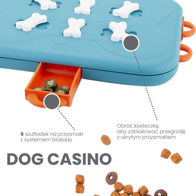 Nina Ottosson Dog Casino Level 3 - Interaktivní hra pro psy, úroveň 3