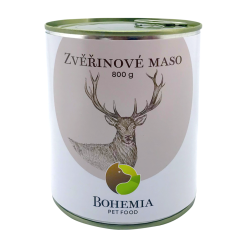 BOHEMIA Zvěřinové maso ve vlastní šťávě 800 g