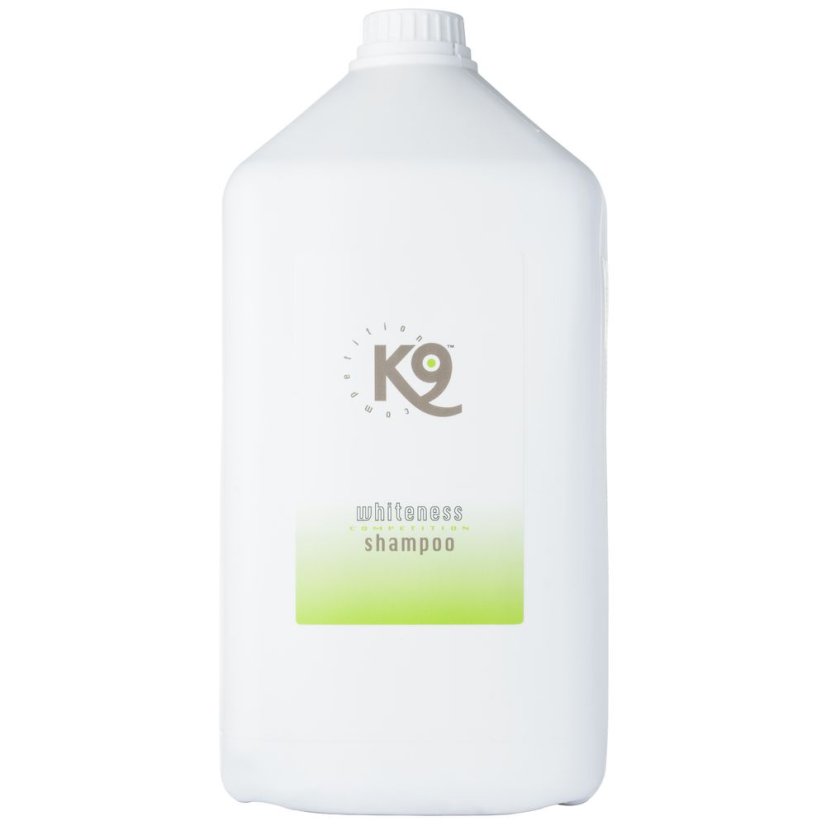 K9 Whiteness Shampoo Aloe Vera pro bílou a světlou srst - Objem: 5.7l
