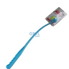 Flamingo - vrhač kuliček na aportování 65 cm- Modrá