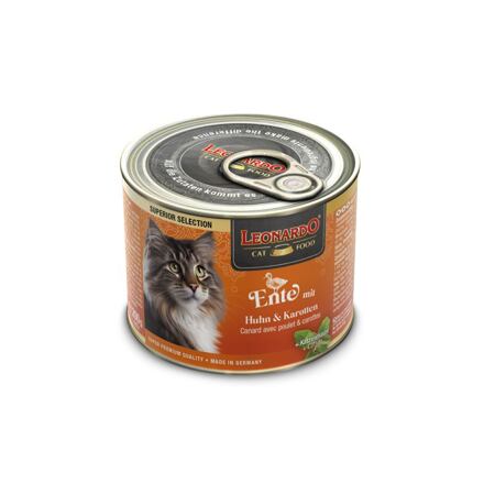 Leonardo Superior Selection Kachna s kuřecím masem a mrkví balení - Váha: 400g