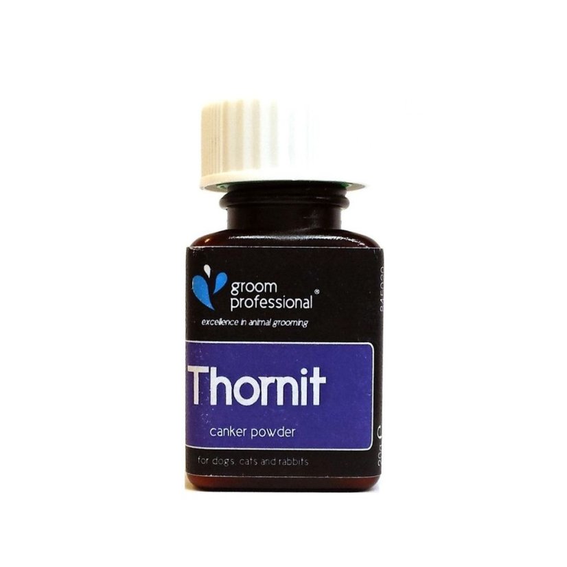Groom Professional Thornit Ear Powder - hojivý pudr na uši, kůži a konečník - Objem: 20g
