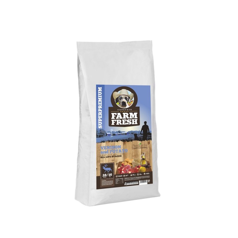 Farm Fresh Venison and Potato - Váha: 5kg