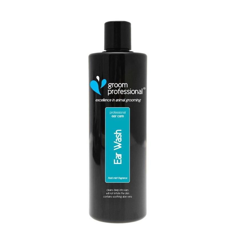 Groom Professional Ear Wash - tekutina na čištění psích uší - Objem: 500ml