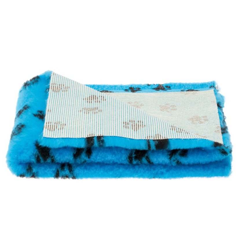 Blovi DryBed VetBed B - protiskluzový pelíšek  tmavě modrá/černá  - 75x50cm - Velikost: 100x75cm