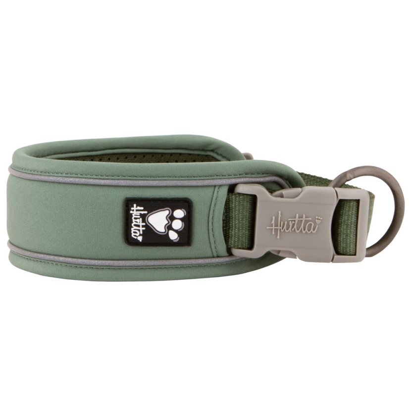 Hurtta Weekend Warrior Collar Eco Hedge - recyklovaný voděodolný obojek pro psy - 25-35cm - Velikost: 25-35cm