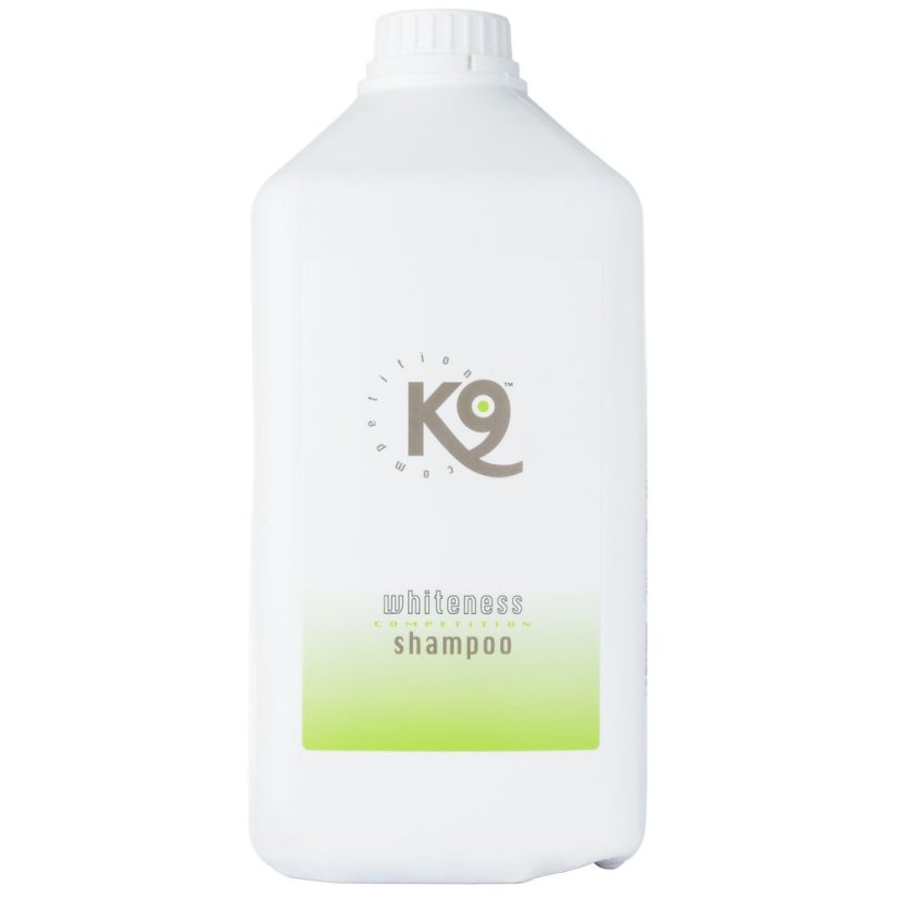 K9 Whiteness Shampoo Aloe Vera pro bílou a světlou srst - Objem: 2.7l