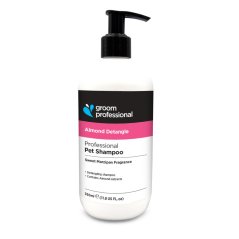 Groom Professional Almond Detangle Shampoo - mandlový šampon pro psy, který usnadňuje rozčesávání, koncentrát 1:10