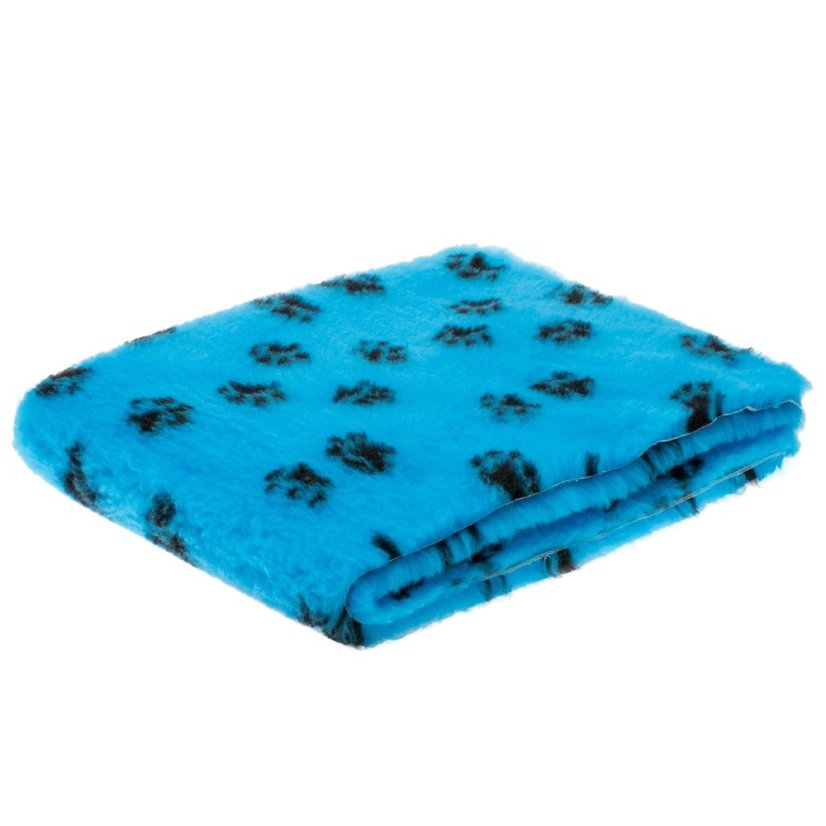 Blovi DryBed VetBed B - protiskluzový pelíšek  tmavě modrá/černá  - 75x50cm - Velikost: 100x75cm