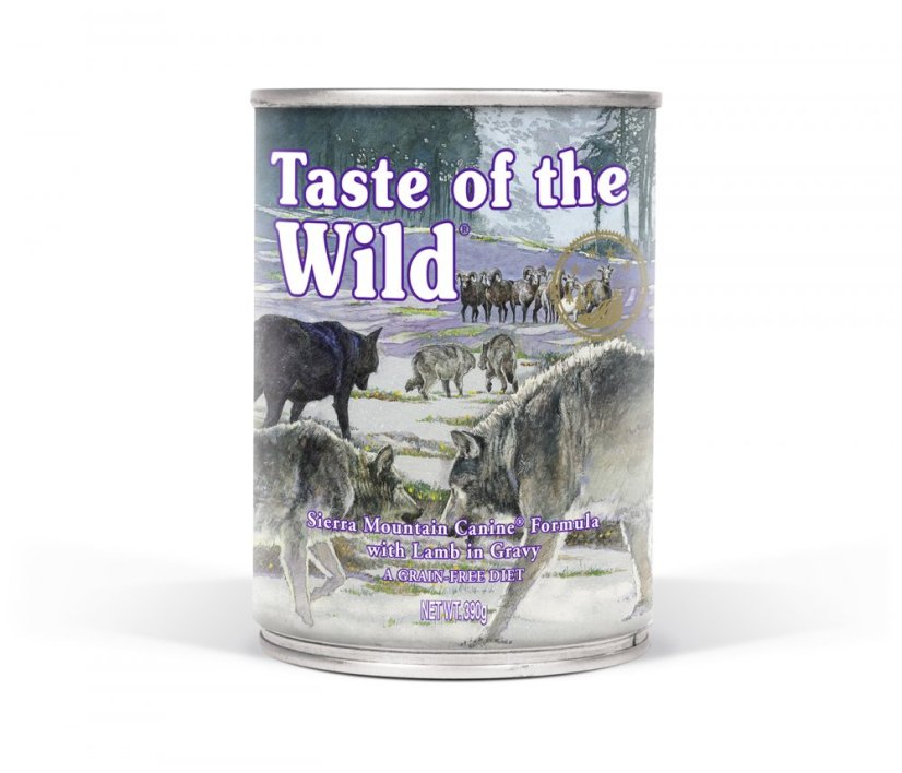 Taste of the wild Sierra Mountain Can Dog - Počet: 1ks