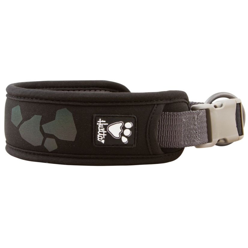 Hurtta Weekend Warrior Collar Raven - voděodolný obojek pro psy - 25-35cm - Velikost: 45-55cm