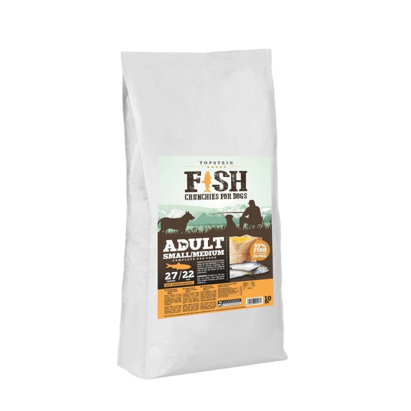 Fish Crunchies for dogs Small/Medium - Váha: 1kg