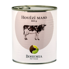 BOHEMIA Hovězí maso ve vlastní šťávě 800 g