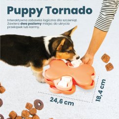 Nina Ottosson Puppy Tornado Level 2 interaktivní logická hra pro štěňata, úroveň 2