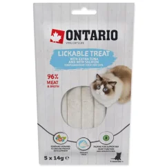 Pochoutka Ontario  extra tuňák a losos 5x14g