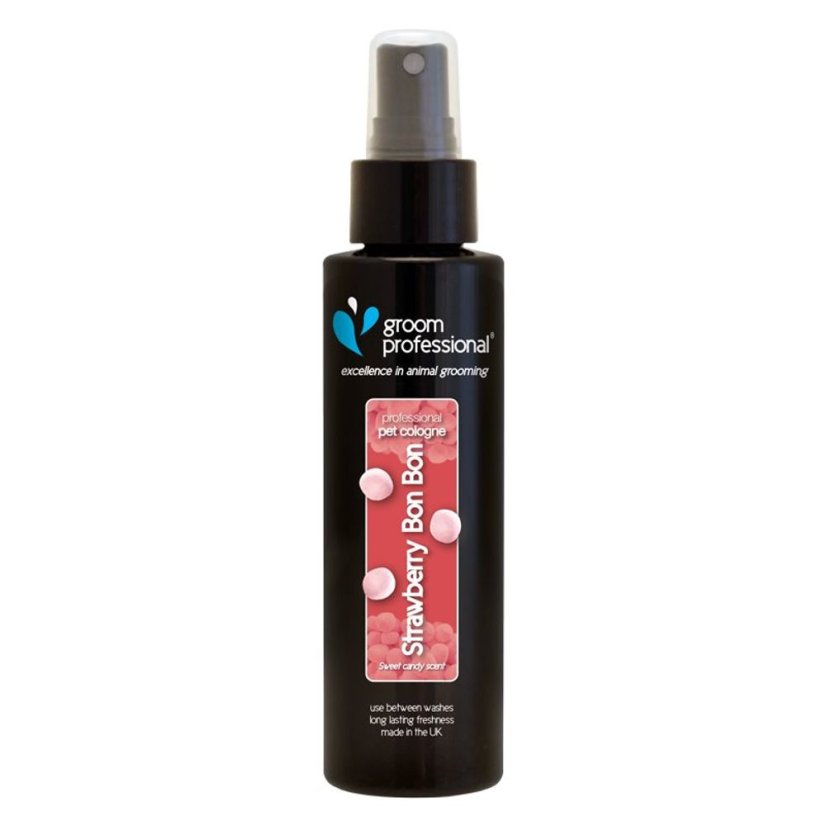Groom Professional Strawberry Bon Bon Cologne - Parfémová voda pro psy s vůní jahodových bonbonů - Objem: 100ml