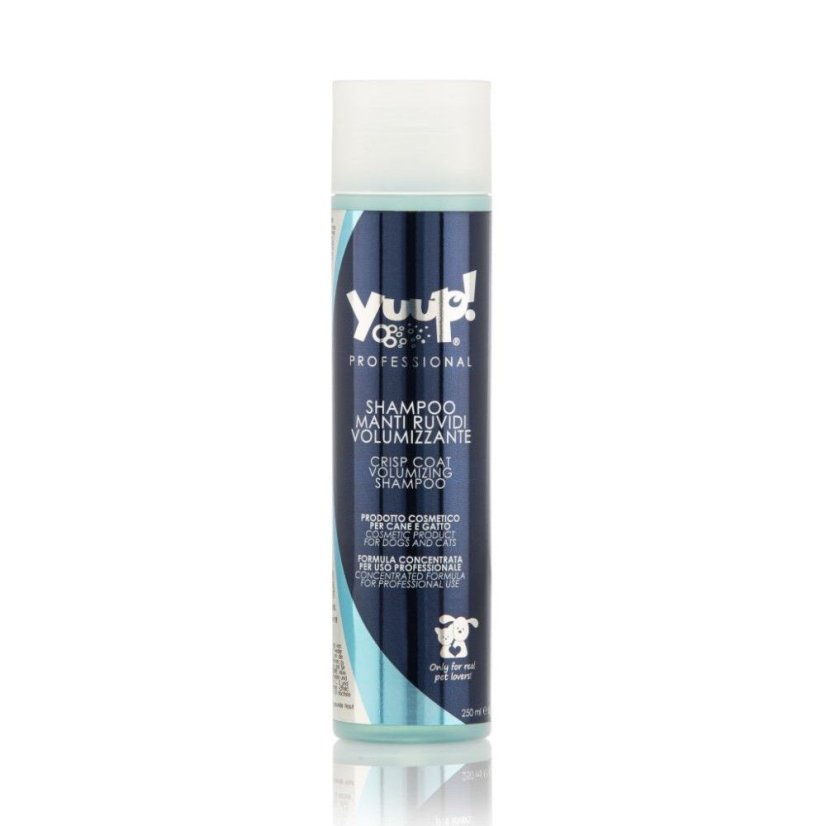 Yuup! Objemový šampon na kadeřavou a drsnou srst - Objem: 250ml
